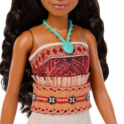 Muñeca Vaiana de Disney con pelo largo y accesorios - 4
