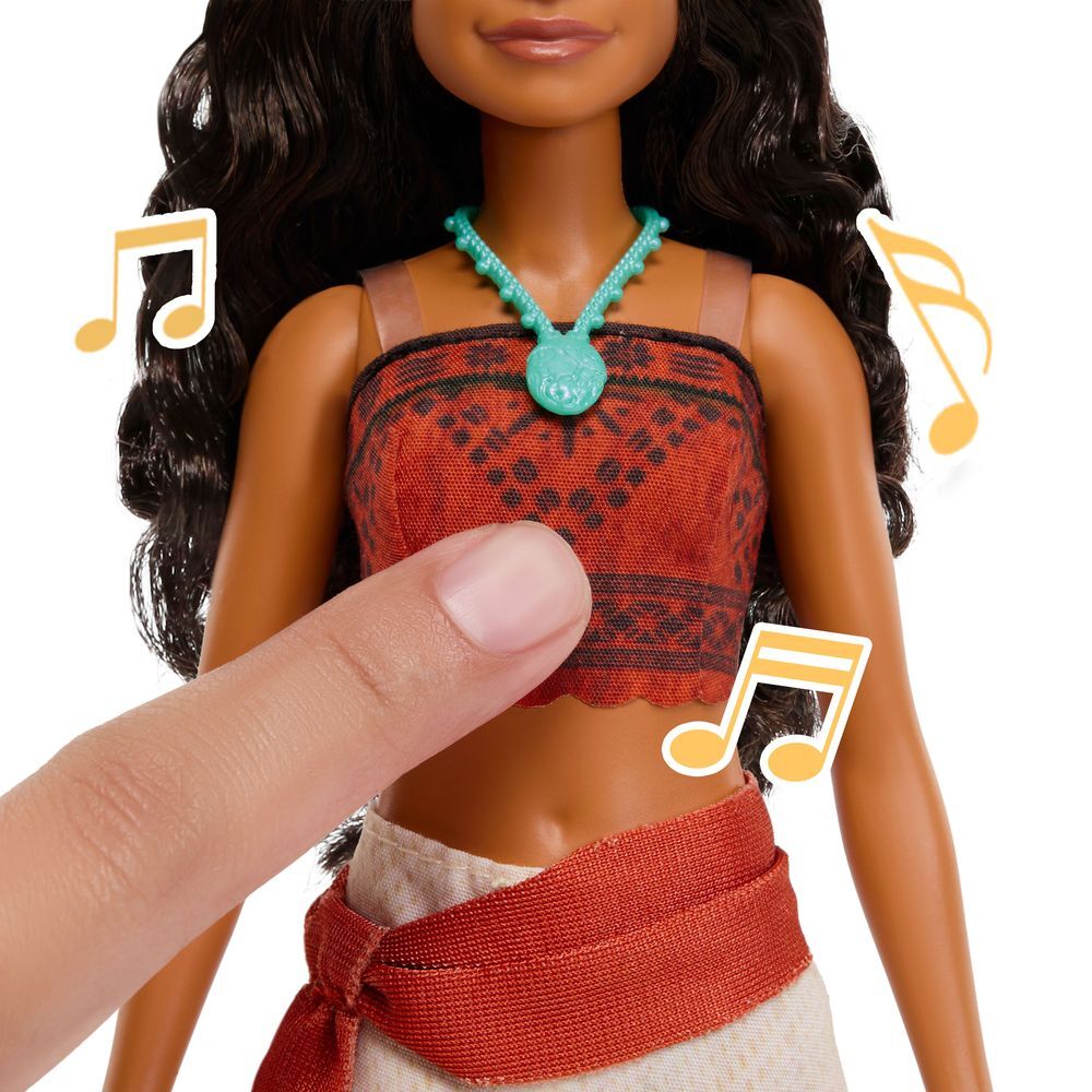 Muñeca Vaiana Cantarina Disney Mattel con remo - 4