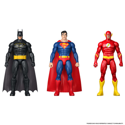 Figuras articuladas DC Universe de Batman, Superman y Flash de 30 cm