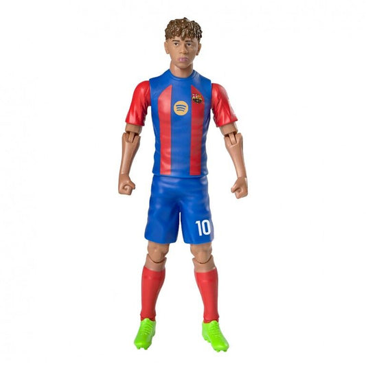 Figura articulada de Lamine Yamal con equipación del FC Barcelona y balón - 3