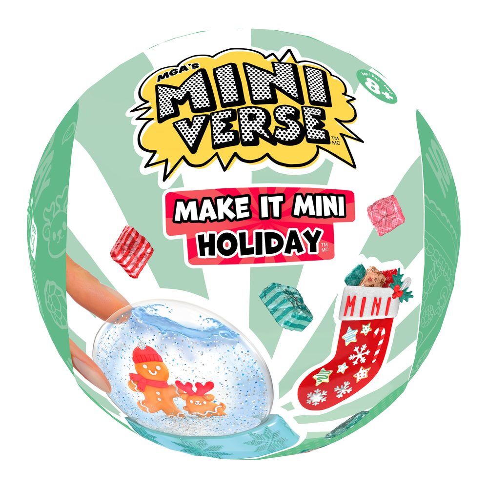 Cápsula sorpresa MGA Miniverse Make It Mini Holiday