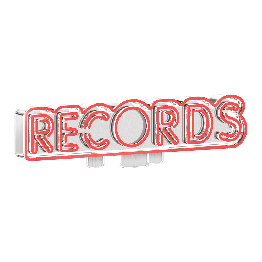 Set MGA Miniverse Record Room con expositor de discos y guitarra - 11