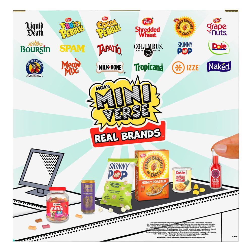 Cápsula sorpresa MGA Miniverse Make It Mini Real Brands Serie 2 - 4