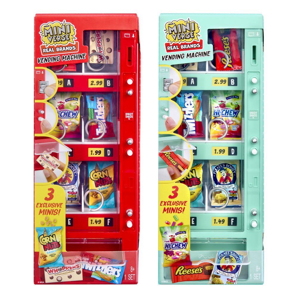 MGA Miniverse Vending Machine con tres minis exclusivos