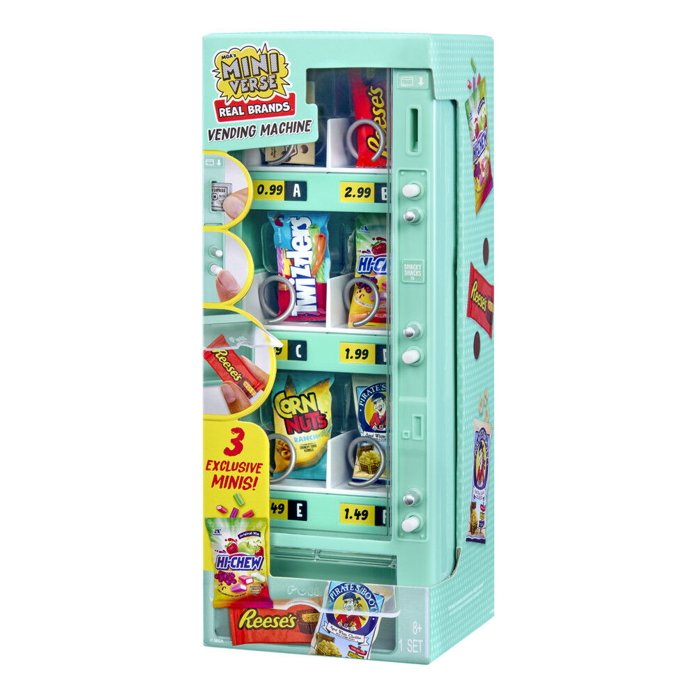 MGA Miniverse Vending Machine con tres minis exclusivos - 2