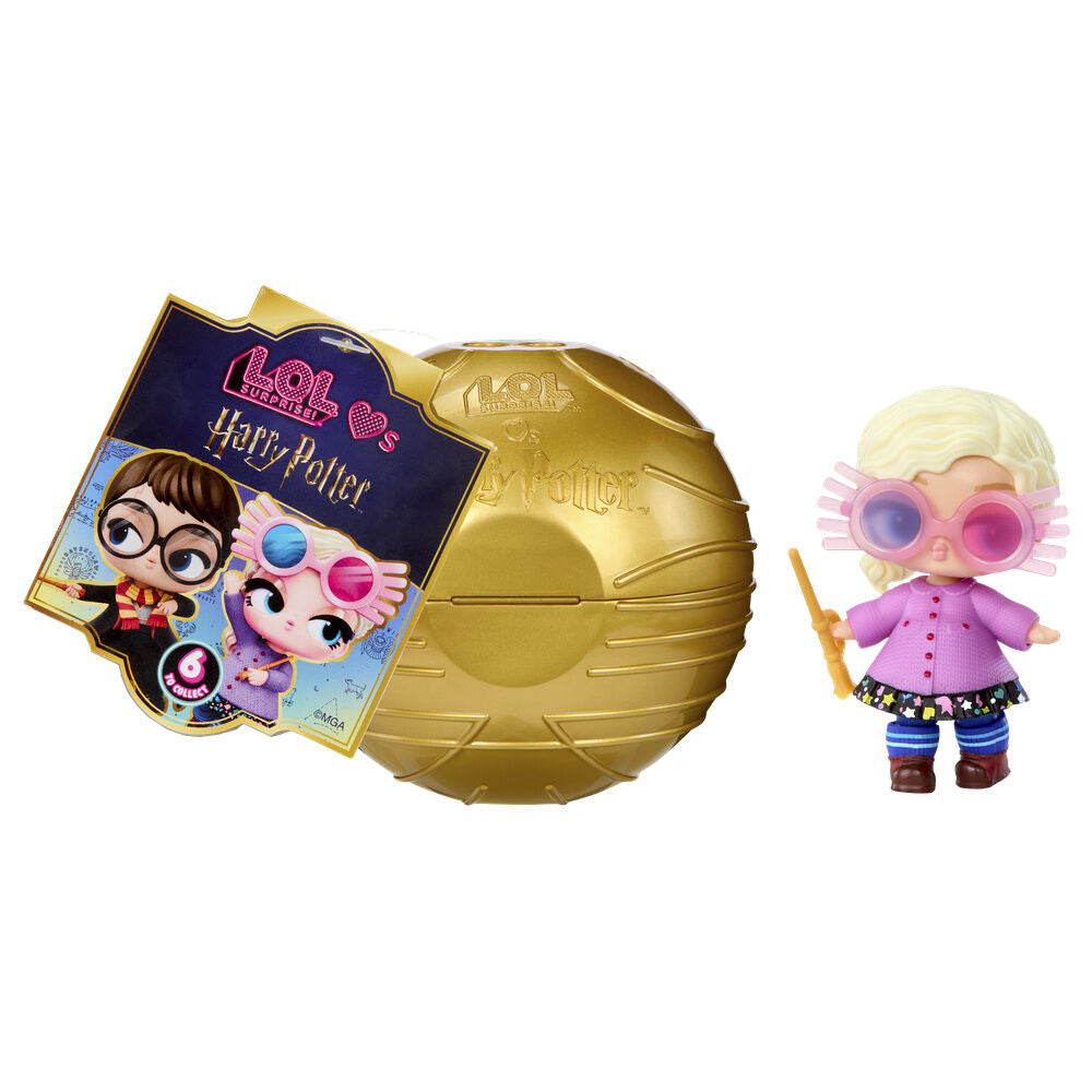 Cápsula dorada Harry Potter Loves L.O.L. Surprise con muñecas - 12