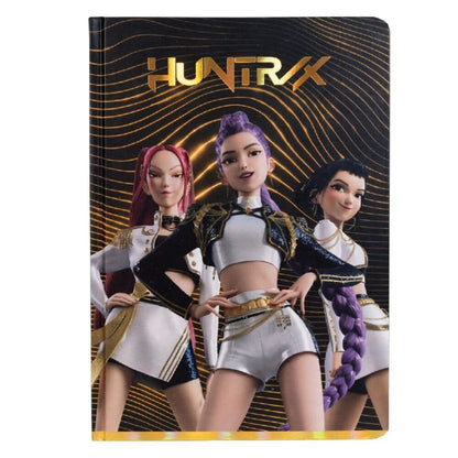 Cuaderno A5 Kpop Demon Hunters con portada de HUNTR/X