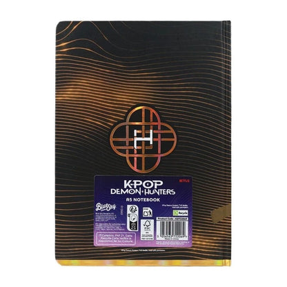 Cuaderno A5 Kpop Demon Hunters con portada de HUNTR/X - 3