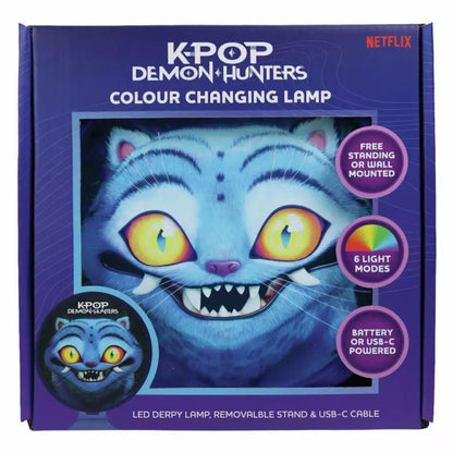 Lámpara LED Derpy de KPOP Demon Hunters con diseño de gato - 2