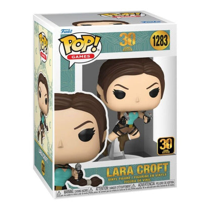 Figura Funko POP! 30 de Lara Croft de Tomb Raider con dos pistolas - 2