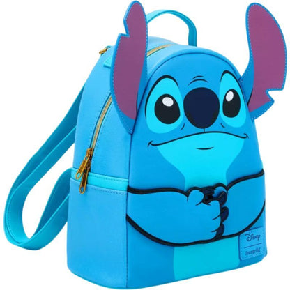 Mochila azul de Stitch Disney Loungefly con manos cruzadas - 2