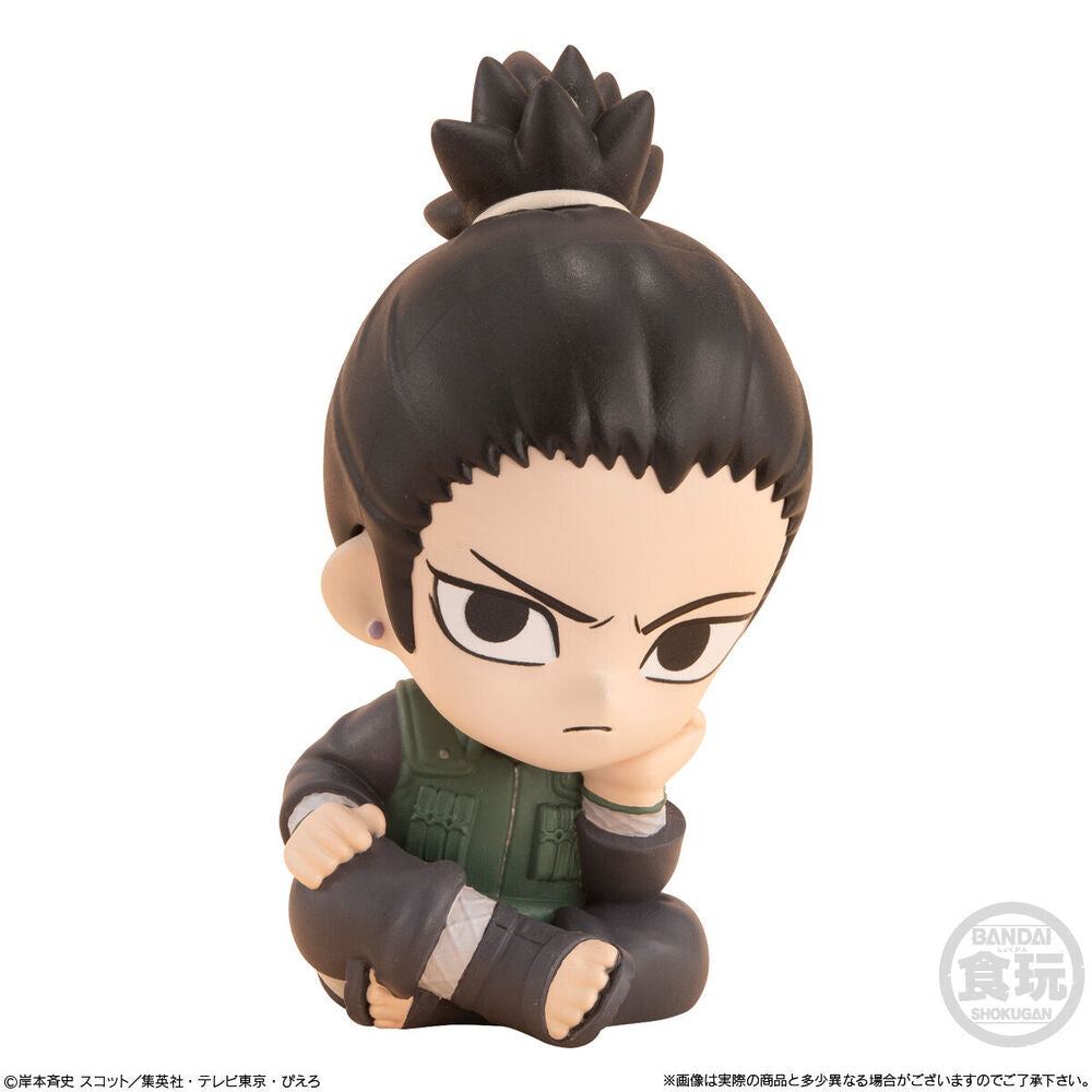 Caja sorpresa Relacot Naruto con figuras de personajes en poses relajadas - 2