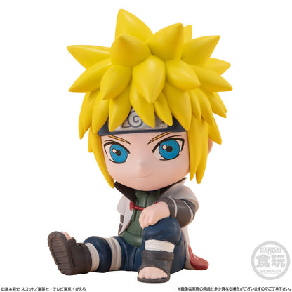 Caja sorpresa Relacot Naruto con figuras de personajes en poses relajadas - 7