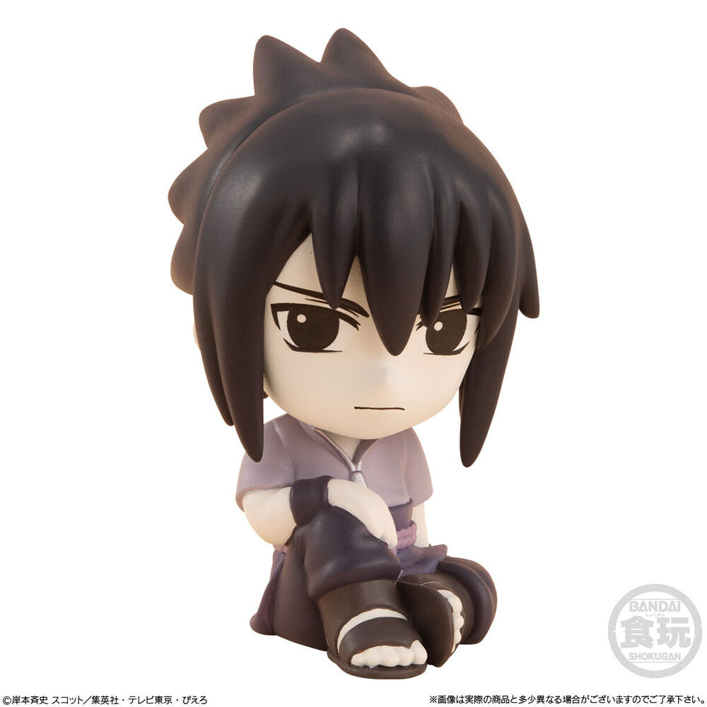Caja sorpresa Relacot Naruto con figuras de personajes en poses relajadas - 8