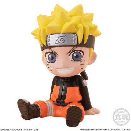 Caja sorpresa Relacot Naruto con figuras de personajes en poses relajadas - 9