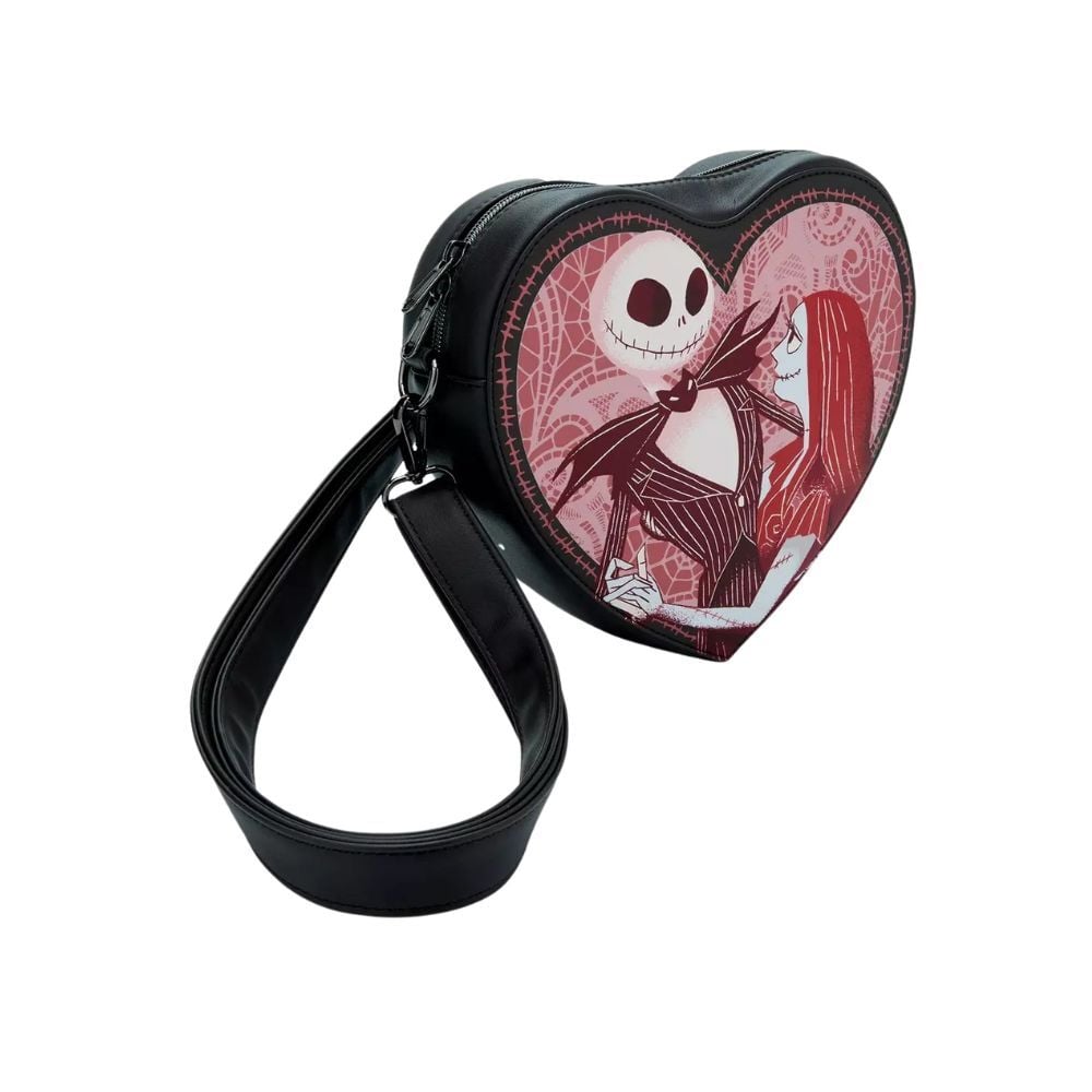 Bolso bandolera corazón de Jack y Sally de Pesadilla Antes de Navidad - 2