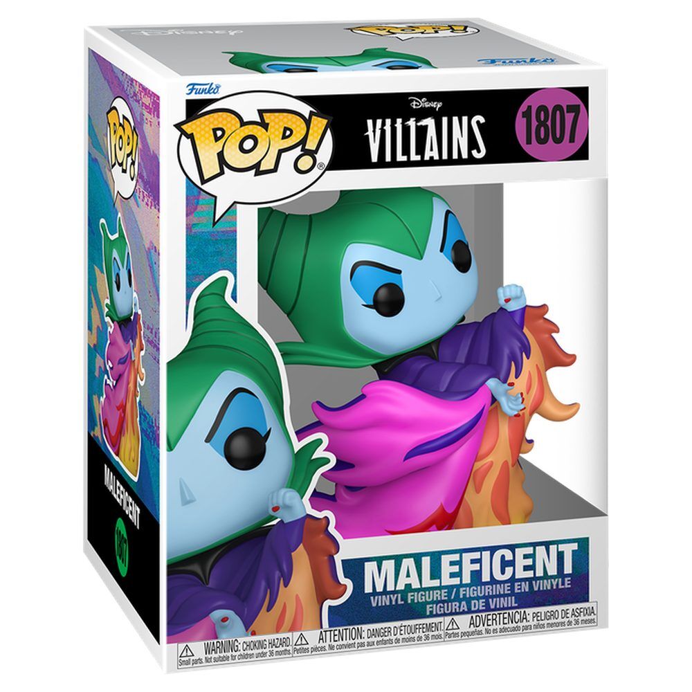 Figura Funko POP! Premium de Maleficent Disney Villains en caja