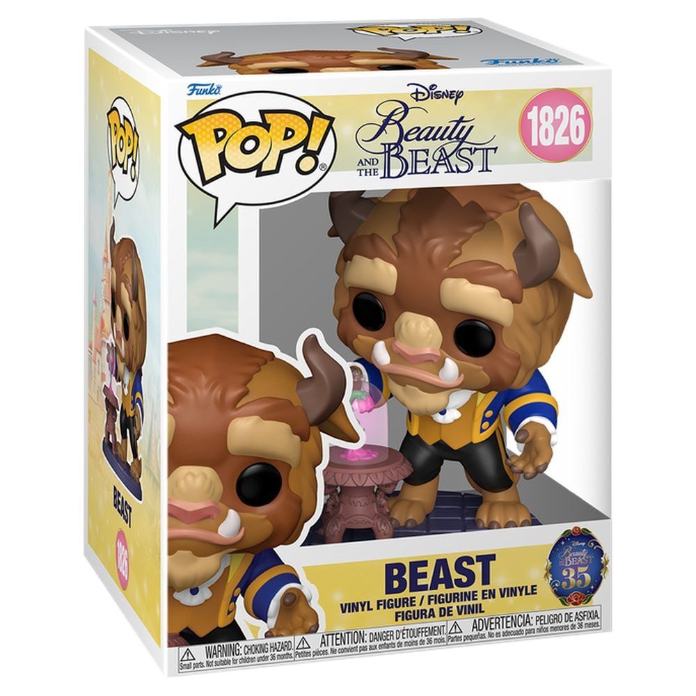 Figura Funko POP Premium de Beast de Disney en caja