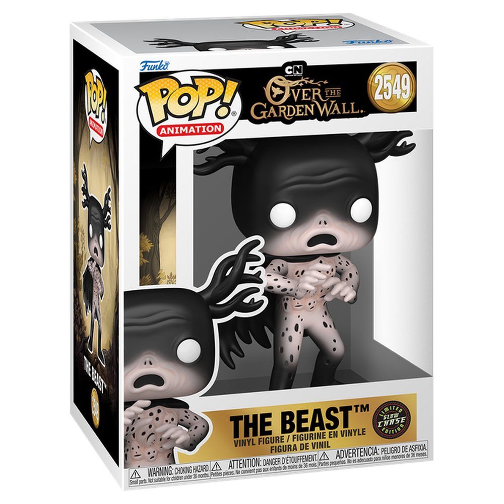 Figura Funko POP! The Beast Glow Chase de Over the Garden Wall en caja
