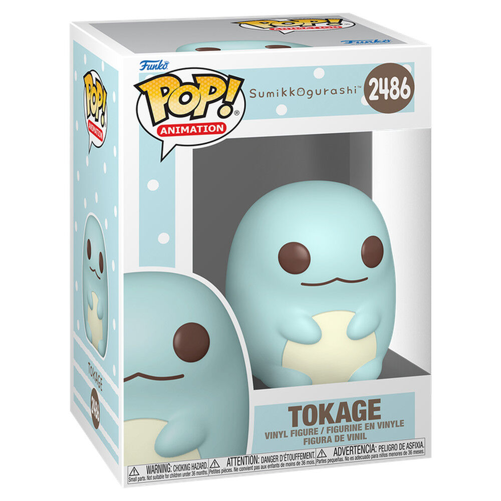 Figura Funko POP! de Tokage de Sumikkogurashi en caja