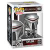 Figura Funko POP! Cylon Metallic de Battlestar Galactica en caja