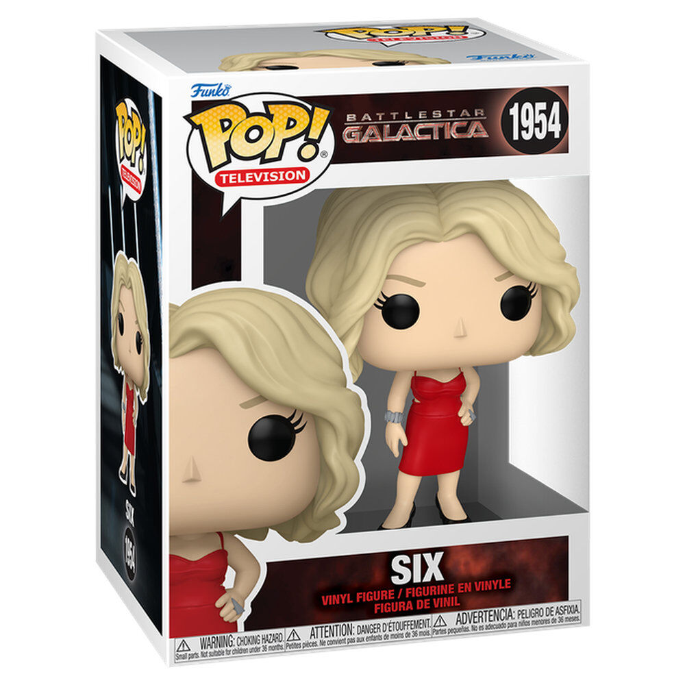 Figura Funko POP! Six de Battlestar Galactica en caja regalo