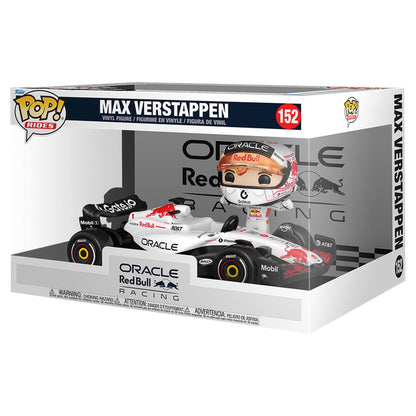 Figura Funko POP Rides de Max Verstappen con monoplaza Oracle Red Bull Racing