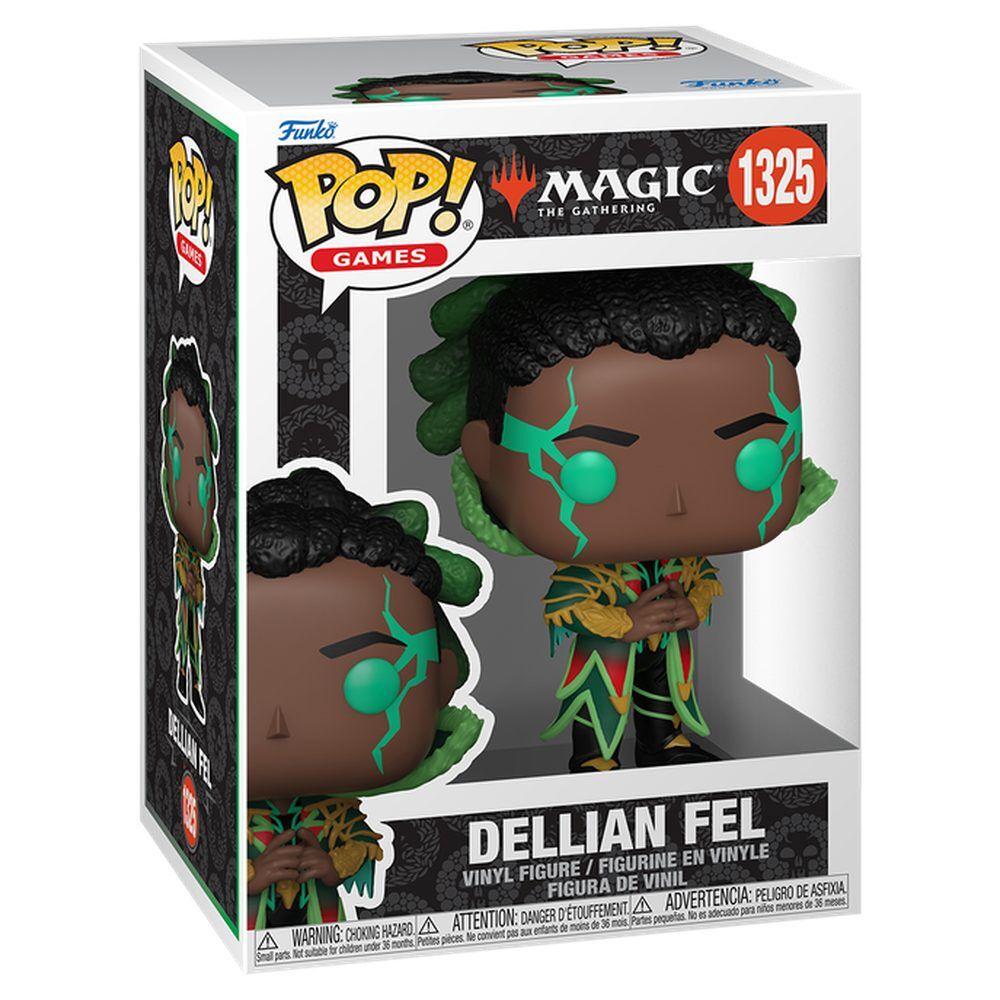 Figura FUNKO POP! Dellian Fel de Magic: The Gathering en caja