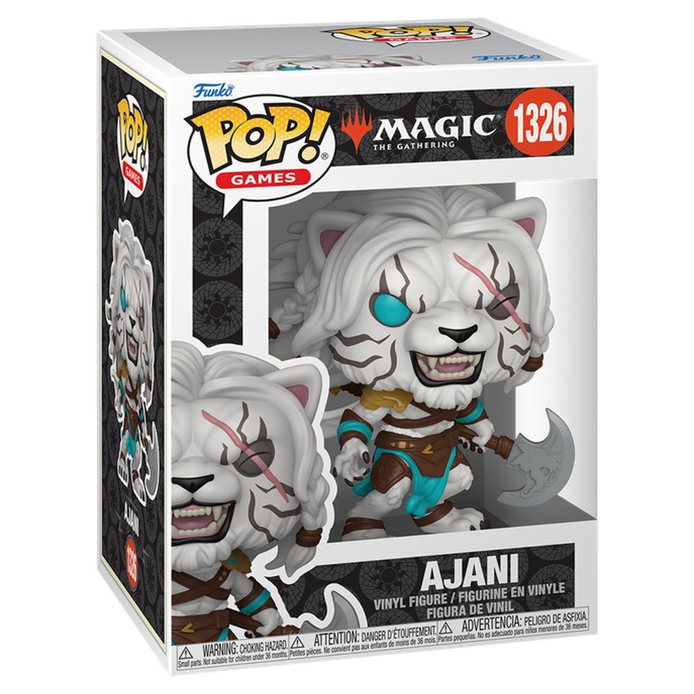 Figura Funko POP! de Ajani de Magic: The Gathering con hacha
