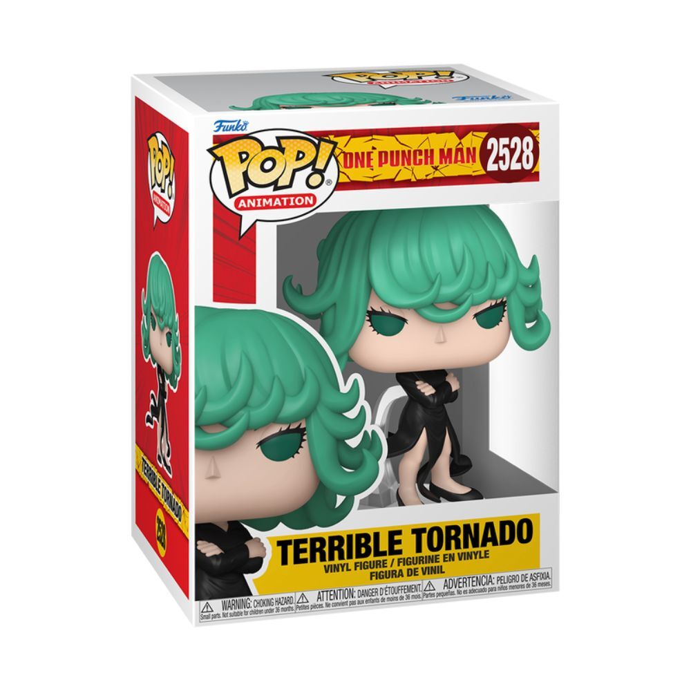 Figura Funko POP! de Terrible Tornado de One Punch Man en caja