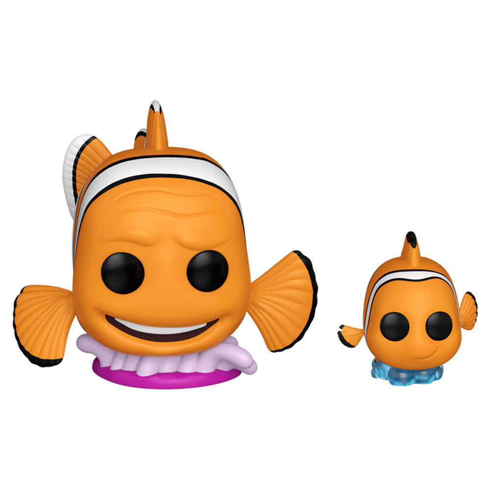 Figura Funko POP! Marlin con Nemo de Buscando a Nemo en caja - 2