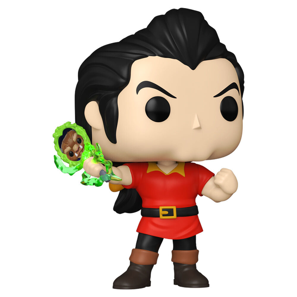 Figura Funko POP! de Gaston con espejo en caja de La Bella y la Bestia - 2