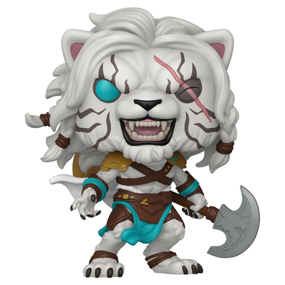 Figura Funko POP! de Ajani de Magic: The Gathering con hacha - 2