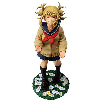 Figura Ichibansho de Himiko Toga con uniforme escolar y base floral - 5