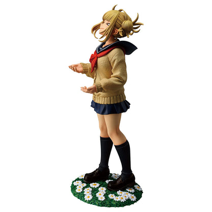 Figura Ichibansho de Himiko Toga con uniforme escolar y base floral - 6