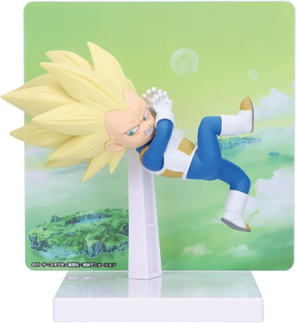 Figura de Vegeta de Dragon Ball Daima con panel ilustrado - 3