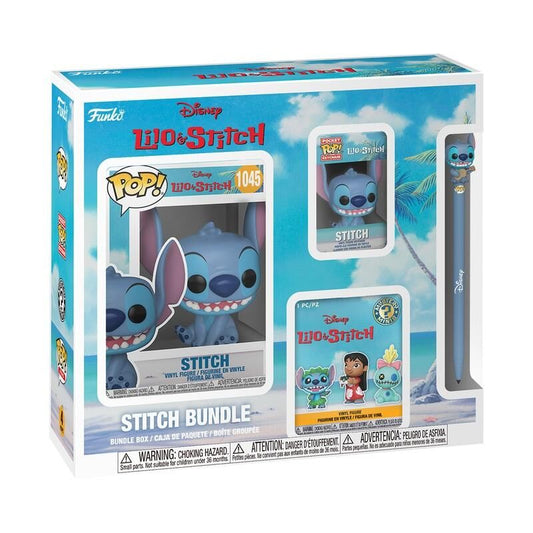 Bundle FUNKO POP Disney Stitch con figura, llavero, Mystery Mini y bolígrafo - 2