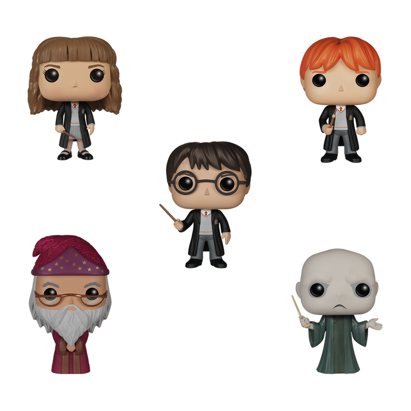Blíster con cinco figuras Funko POP! de Harry Potter - 2