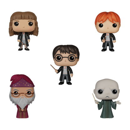Blíster con cinco figuras Funko POP! de Harry Potter - 2