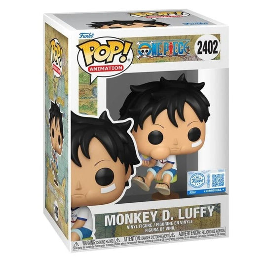 Figura Funko POP! de Monkey D. Luffy de One Piece en caja