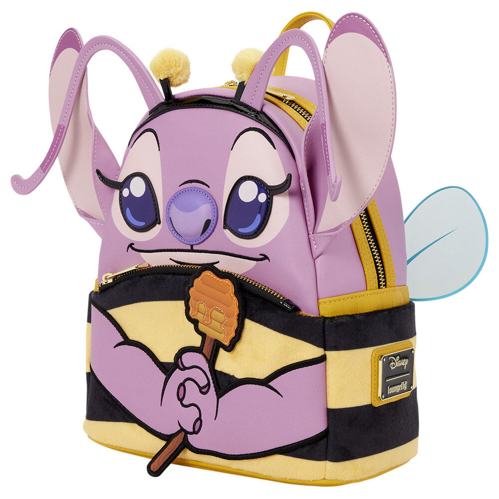 Mochila Loungefly de Angel de Stitch con diseño de abejorro - 2