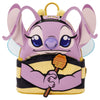Mochila Loungefly de Angel de Stitch con diseño de abejorro