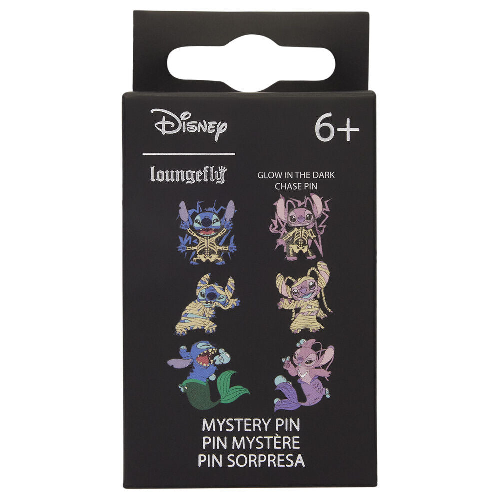 Pin sorpresa Loungefly de Stitch y Angel Disney - 2