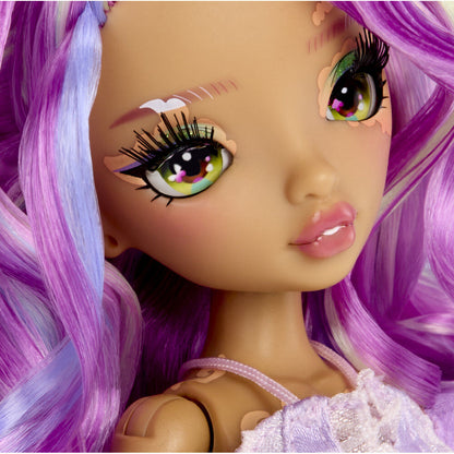 Muñeca MGA Luna Skye Dreamy MirrorMi con vestido morado y accesorios - 4