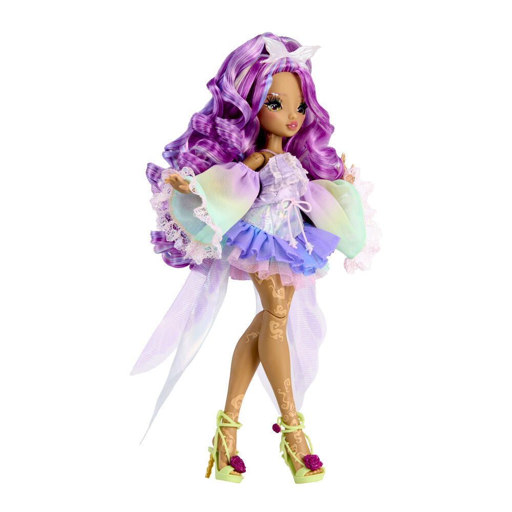 Muñeca MGA Luna Skye Dreamy MirrorMi con vestido morado y accesorios - 9