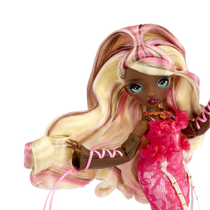 Muñeca Amora Valentina Love MirrorMi de MGA con vestido rosa y accesorios - 4