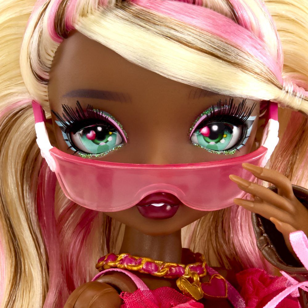 Muñeca Amora Valentina Love MirrorMi de MGA con vestido rosa y accesorios - 6