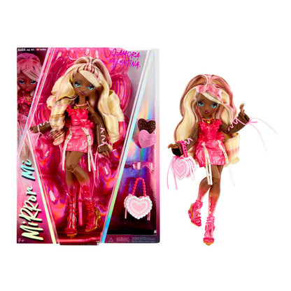 Muñeca Amora Valentina Love MirrorMi de MGA con vestido rosa y accesorios - 10