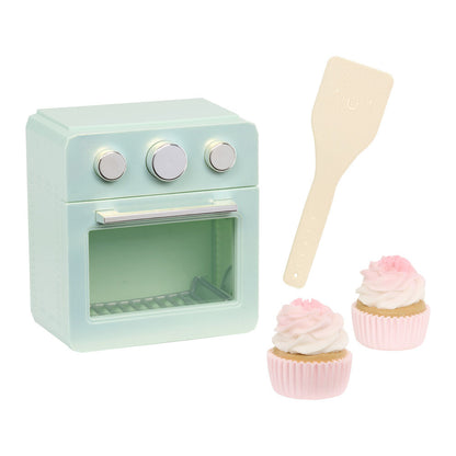 Máquina Air Fryer azul Little Tikes con donuts de juguete - 6
