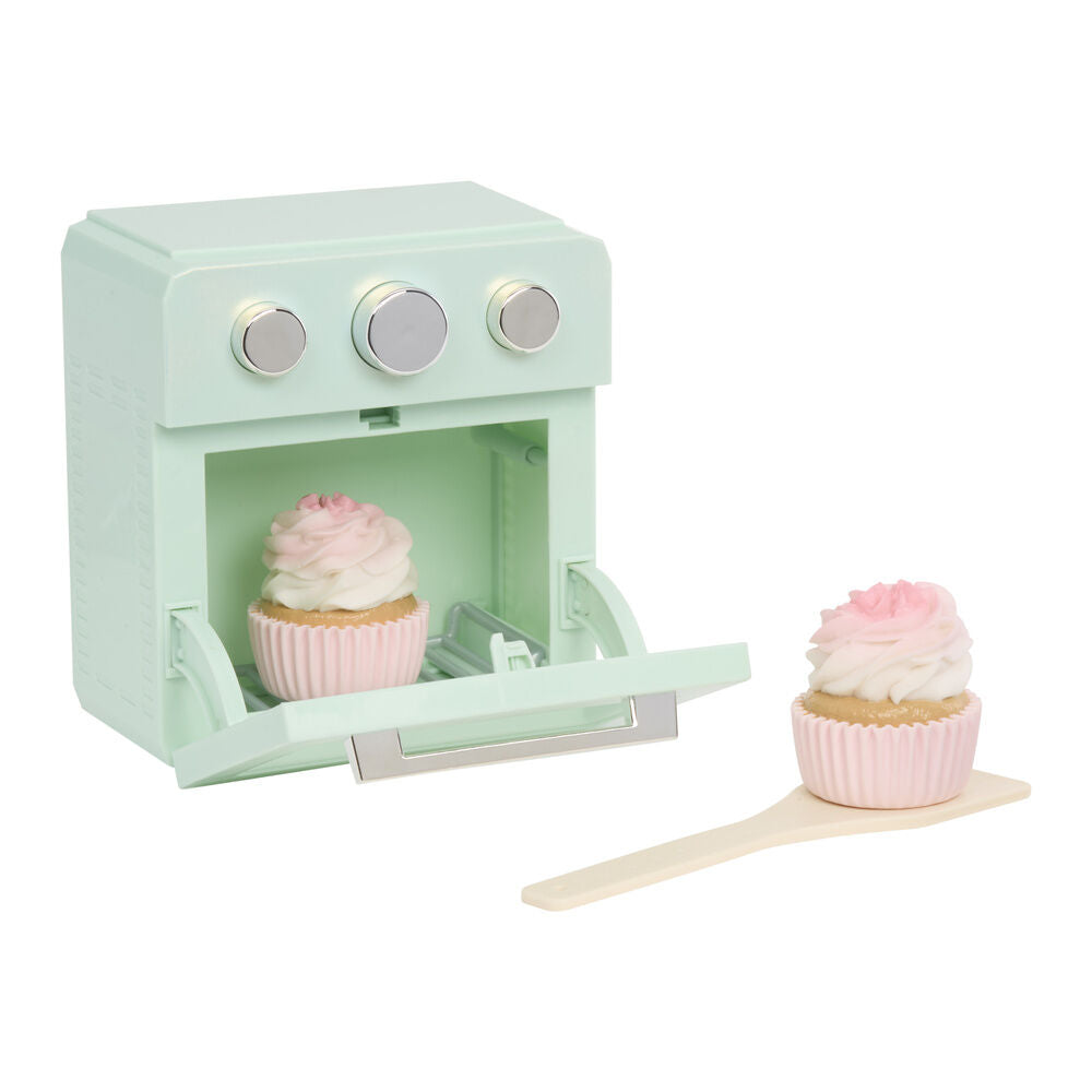 Máquina Air Fryer azul Little Tikes con donuts de juguete - 11